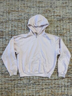 Skims Baby Pink Cropped Hoodie